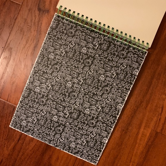 NWT Keith Haring Small Notebook Large Spiral Sketchbook Set Art Draw Paint - Picture 13 of 16